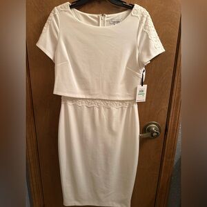 Kensie dress with floral lace detail